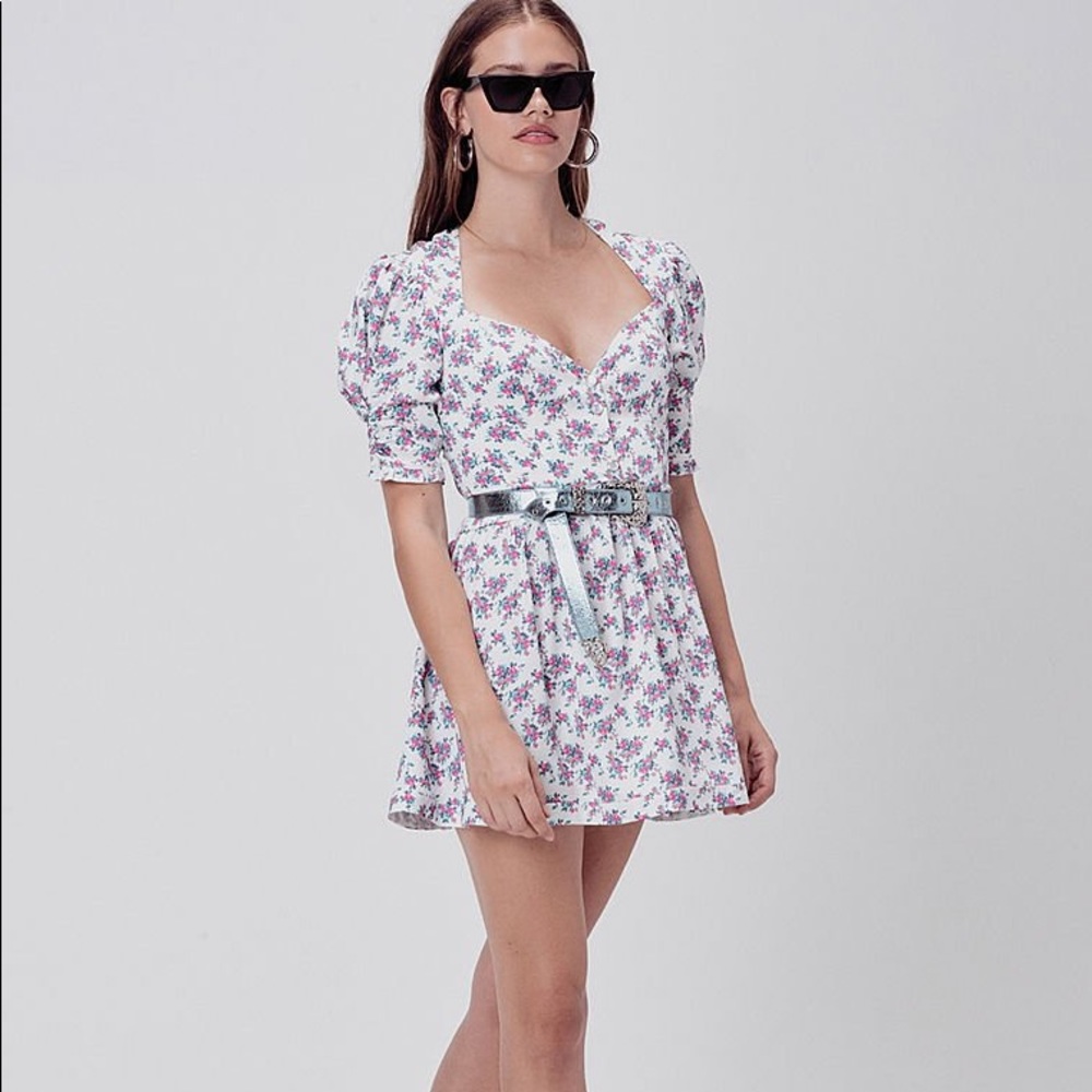 For Love and Lemons Taggart Mini Dress NWT